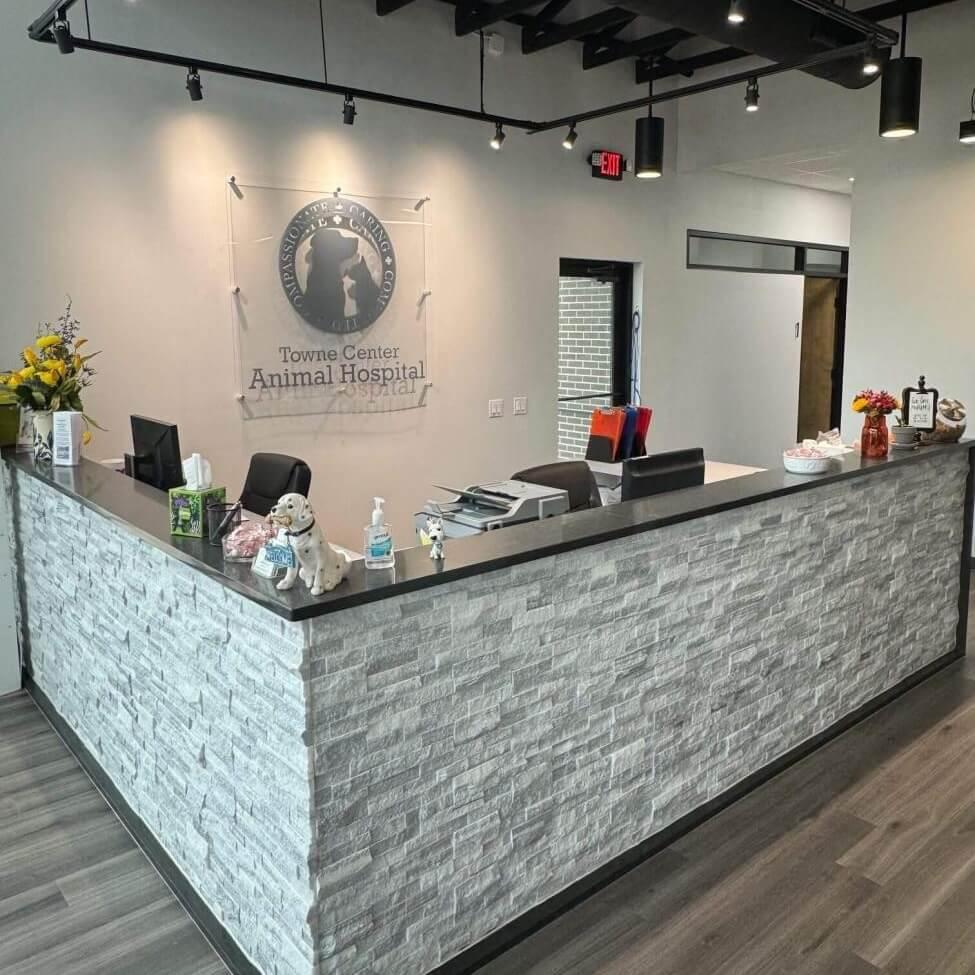 reception desk 